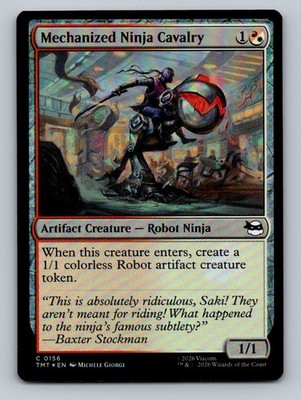 Teenage Mutant Ninja Turtles #156 Mechanized Ninja Cavalry