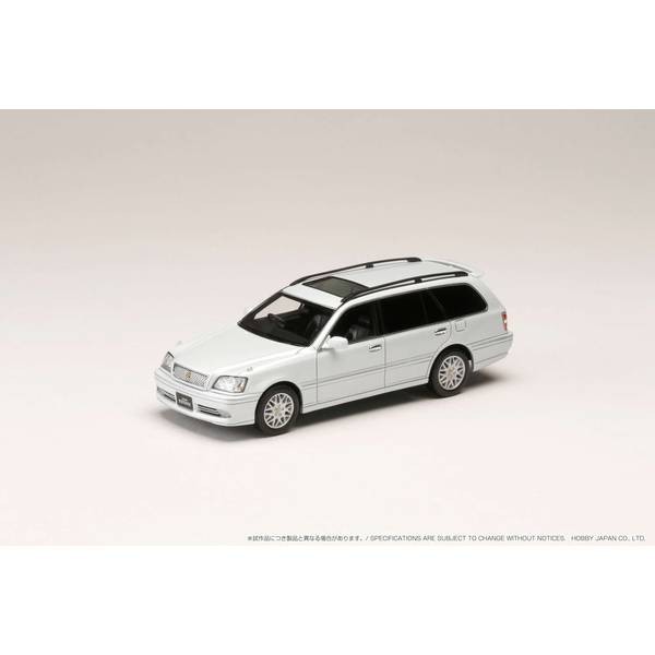 1/43 Toyota Crown Estate Athlete G White Pearl Diecast Model PM43