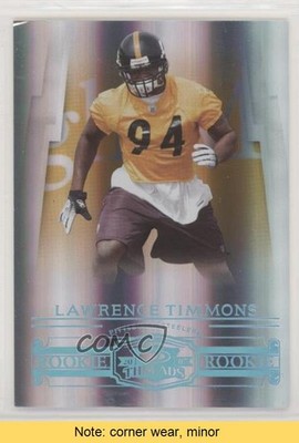 2007 Donruss Threads Century Proof Platinum 11/25 Lawrence Timmons #220 READ 2r8