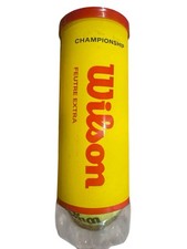 Wilson Championship Xtra Duty Tennis Balls 3-Pack Can Hard Court Pressurized New