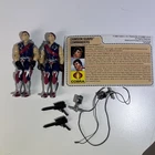 GI JOE ARAH 1985 TOMAX & XAMOT Complete Crimson Guard Twins Cobra with File Card