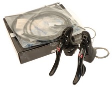 Campagnolo Super Record 2011 11 Velocità Carbonio Ergopower Leve Freno Cambio NUOVO