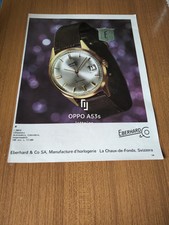 1967 EBERHARD 26018 STEAMER AUTOMATICO 18K ORO OROLOGIO WATCH VINTAGE