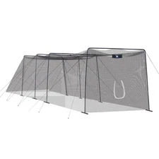 Full 40 and 60 Foot Batting Cage. Perfect Baseball Batting Cage, Softball Bat...