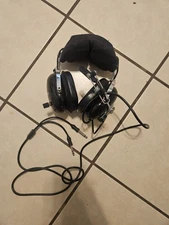 Sigtronics S-20 aviation headset, dual plug, black, w/comfort kit