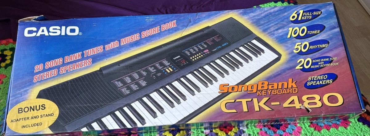 CASIO カシオ 電子キーボード CTK-480 61鍵盤 送料込 2025年最新】CASIO CTK-480の人気アイテム - メルカリ