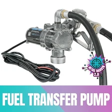 GPI  EZ-8 Fuel Transfer Pump, Manual Shut-Off Nozzle with Direct Mount 137100-01