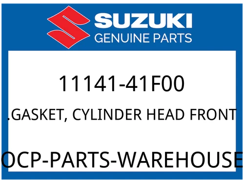 GASKET, CYLINDER HEAD FRONT | NOT SHOWN