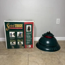 Swivel Straight The One Minute Christmas Tree Stand Swivel Green 100 lb