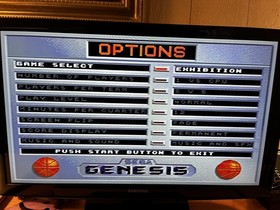 SEGA Genesis II 16-bit MK-1631 Home Console OEM Black With Cables Tested Works