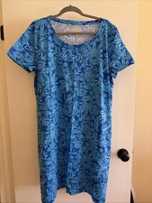 NWT LILLY PULITZER CODY DRESS MARTINIQUE BLUE JUNGLE OASIS SIZE XXL