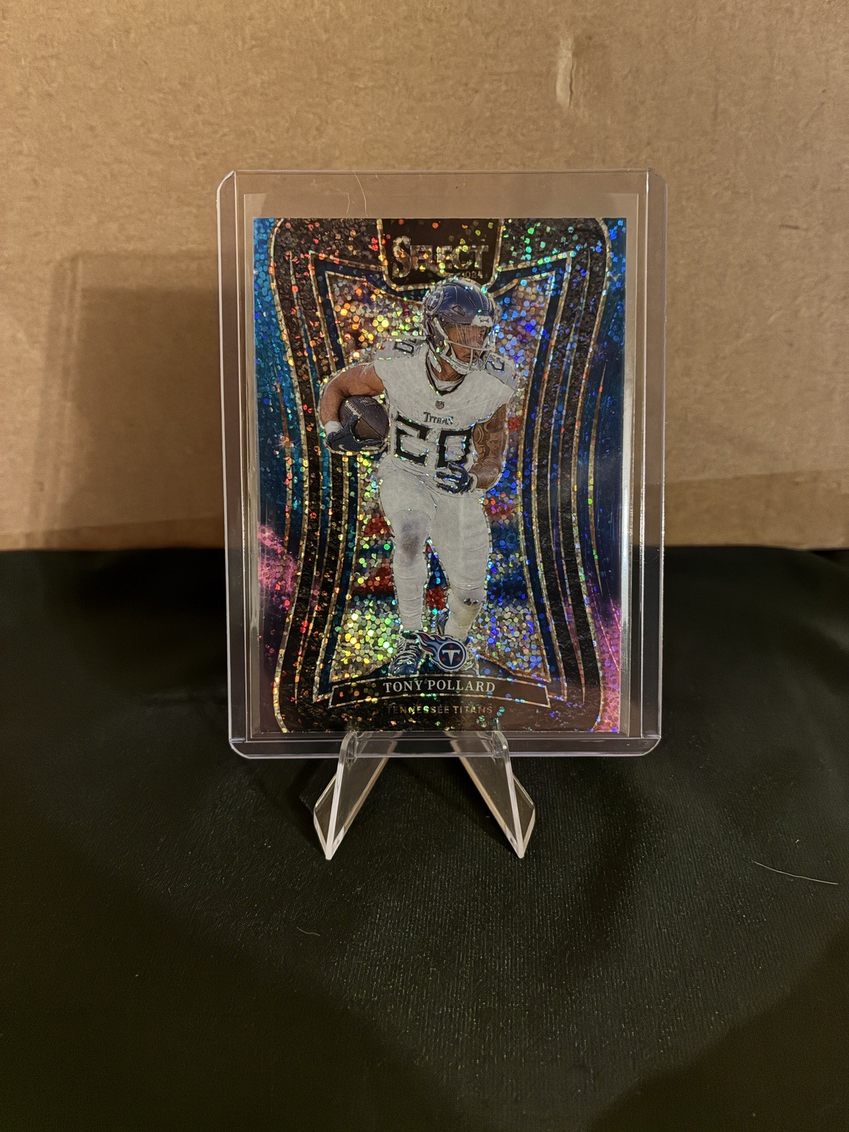 2024 Panini Select - Suite Level #396 Tony Pollard Cosmic Prizm