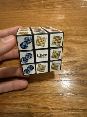 Vintage 1980s Chex Cereal Rubik's Cube Rubix Ralston Premium Promo