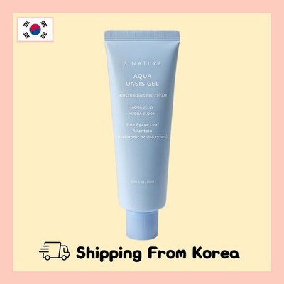 S.NATURE Aqua Oasis Moisture Gel Cream 80ml | K-Beauty Deep Hydration