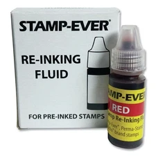 Trodat IR62 7 mL Bottle Refill Ink for Clik and Universal Stamps - Red New