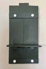 Rustic Wood Forrest Green Wall Shelf/12" H x 6" W x 2" L Display Cottagecore