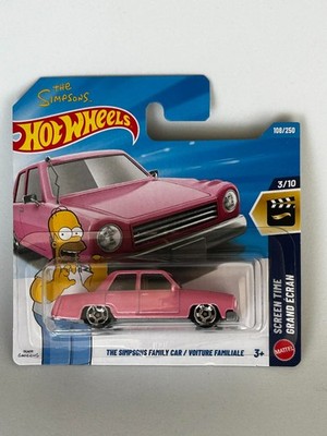Hot Wheels HW The Simpsons Family Car 108/250 Small Card