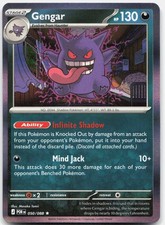 Gengar 050/088 Raro Pacchetto Premio Serie Carte Pokemon Near Mint