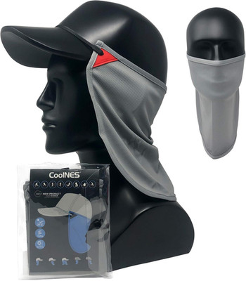 Cuello ajustable con proteccion solar UV y multifuncional Mascarilla facial 2 en