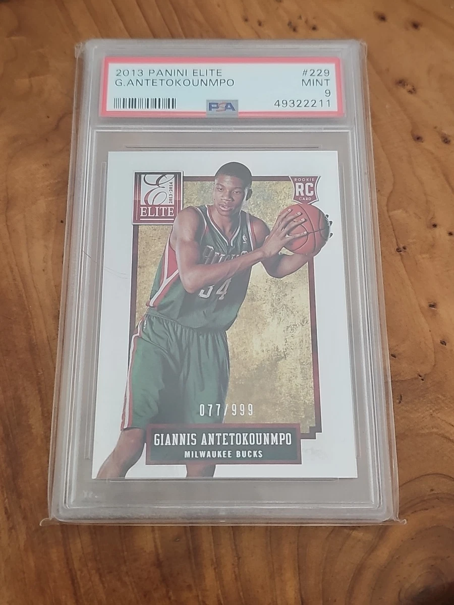 Giannis Antetokounmpo Serial Numbered Basketball Sports Trading