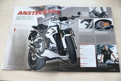 PS Sport Motorrad 12/2011 Suzuki GSX-R 1000 Virus mit 185PS im Fahrbericht auf 2