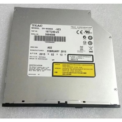 TEAC DV-W28SS SATA Slot Load CD DVD Rewriter Burner Drive 12.7mm DVD RW Burner ~
