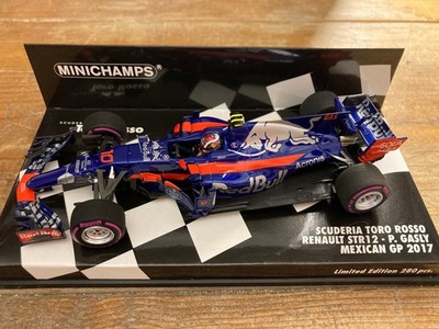 Pierre Gasly 1:43 Mexican GP 2017 Toro Rosso STR Formula 1 Minichamps