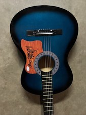 COUNTRY MUSIC DUO TIGIRLILY GOLD SIGNED AUTO GUITAR  ACOA COA KENDRA KRISTA