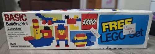 LEGO, Basic Building Set (1560) Vintage Sealed