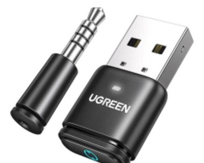 UGREEN Bluetooth 5.3 USB Audio Adapter for PS4, PS5, Switch, and PC