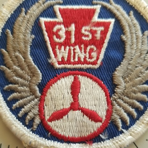 CAP Patch Civil Air Patrol PA 1960's 31st Wing Embroidered Cut Edge PA1 eBay