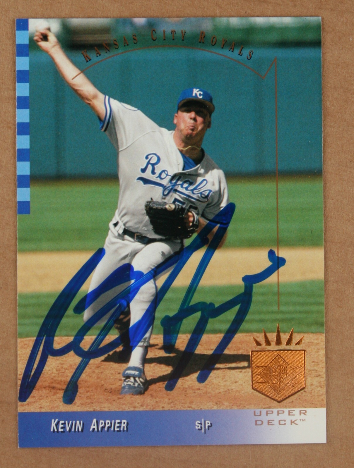 AUTOGRAPHED - Kevin Appier Upper Deck #226 Kansas City Royals 1993 SP