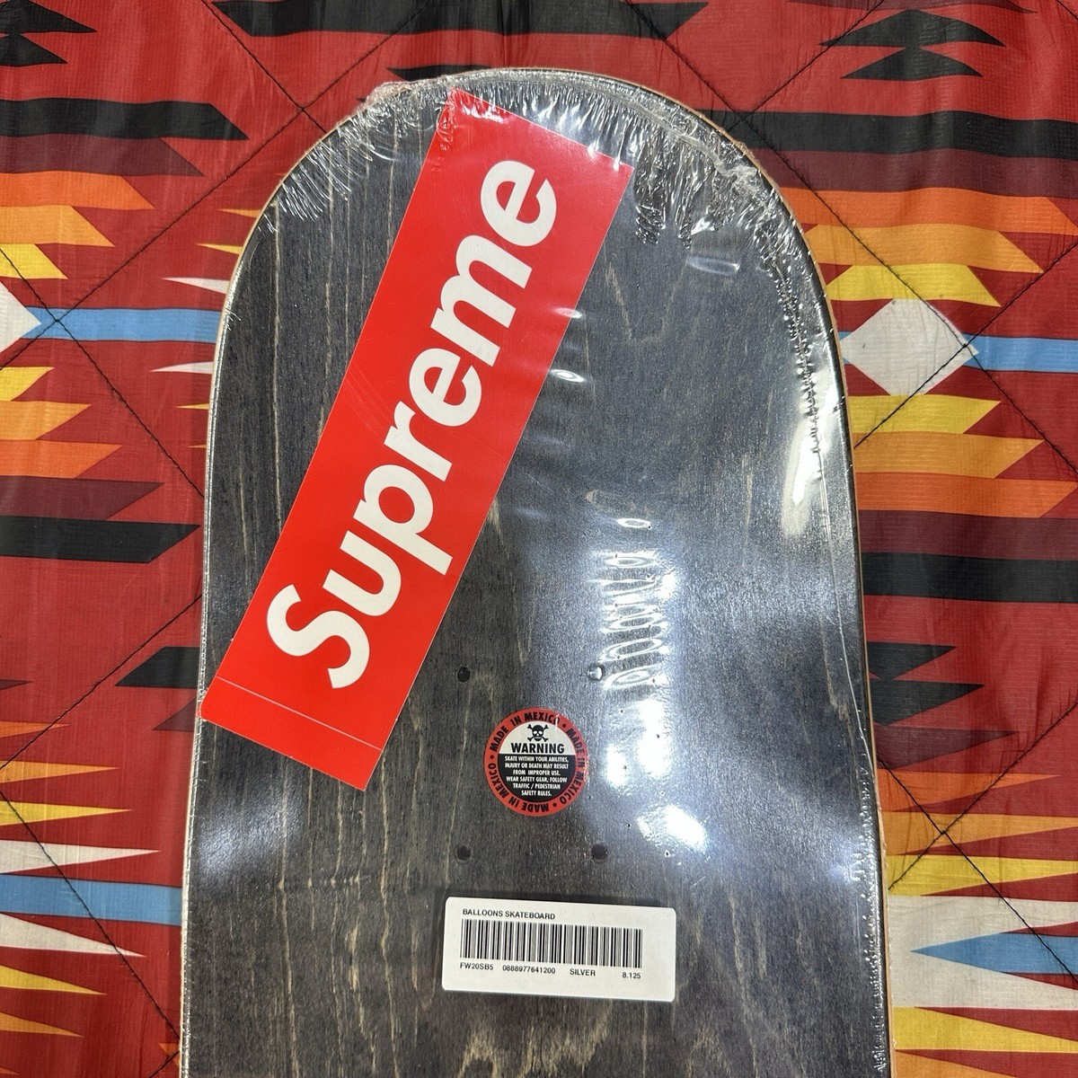 Supreme Silver Balloons Skateboard Deck for sale online | eBay