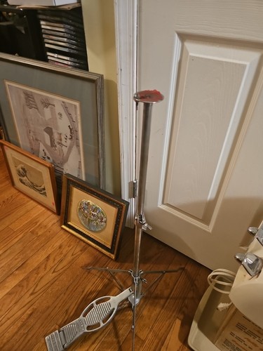 Vintage Ludwig Spur-Lok Hi Hat Cymbal Stand Circa 1970s - Imagen 4 de 4