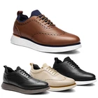 Men's Dress Sneakers Oxfords Casual Wingtip Brogue Non-slip Shoes Size 8-13