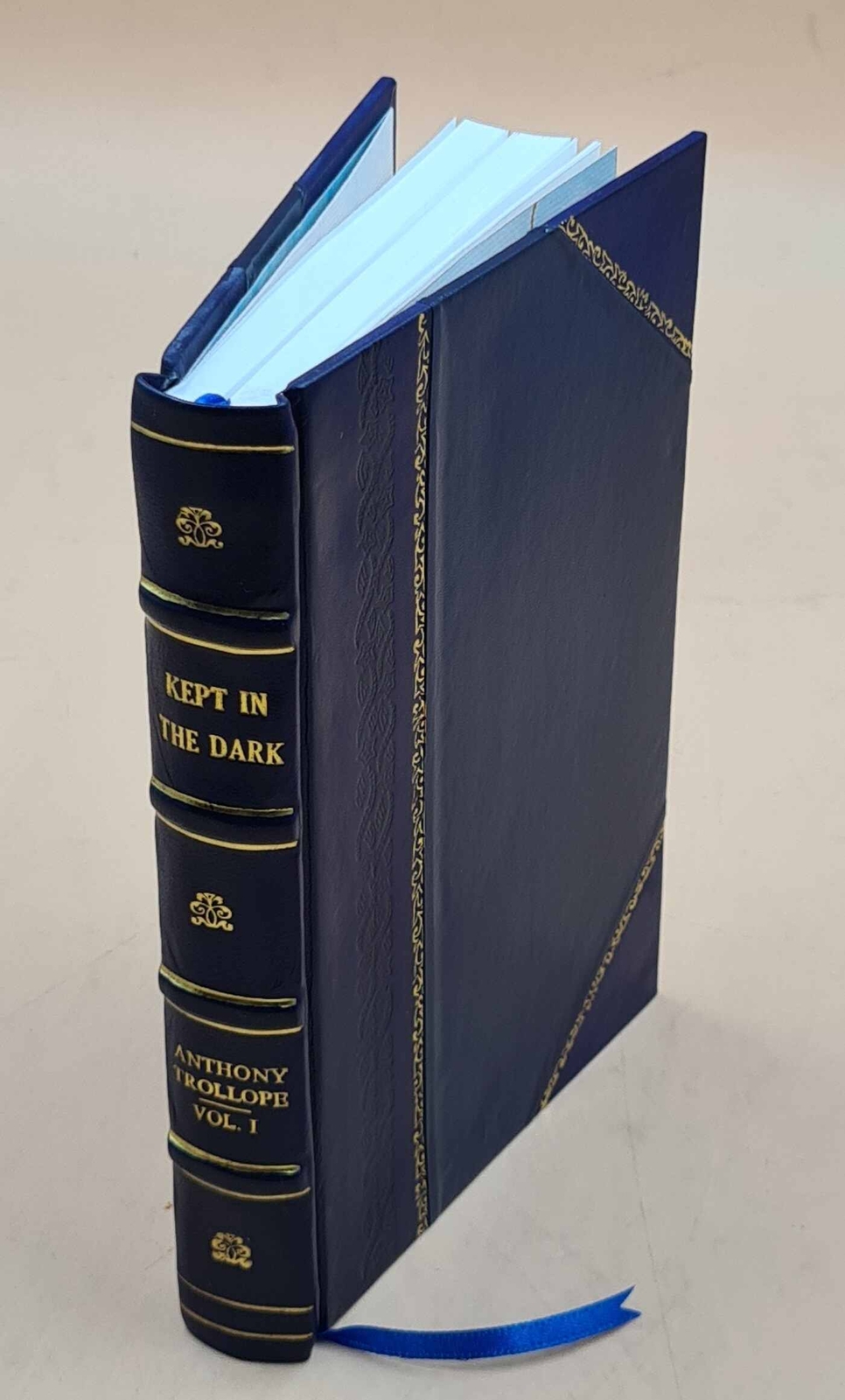 Victorian Classic Kept In The Dark Leather Bound by Anthony Trollope 1882 Edition