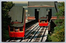 Postcard Pittsburgh PA Duquesne Heights Incline