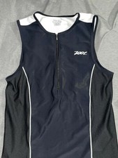MENS CORE TRI TANK - BLACK AND WHITE