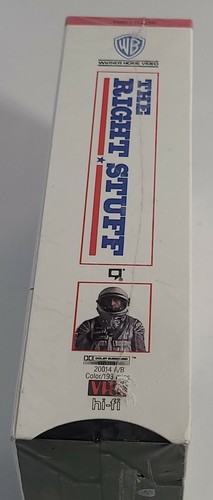 The Right Stuff VCR VHS Movie Tape Scott Glenn, Ed Harris Rated PG New Sealed ! - 第 6/10 張圖片