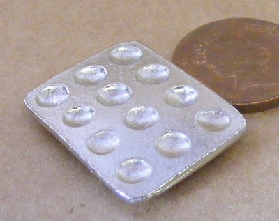 Puppenhaus Metall Kuchen Backblech Küche Essen Maßstab 1:12 Miniatur Tumdee