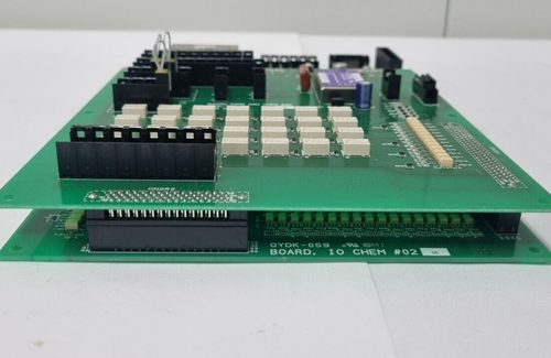 TEL Board, IO CHEM #02 OYDK-059 + Board, Conn ADH CHEM #02 OYDK-063 - Picture 3 of 6