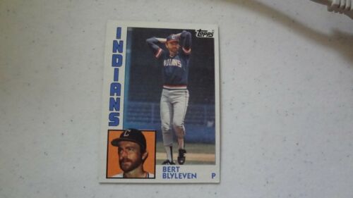 1984 TOPPS # 789 BERT BLYLEVEN   BASEBALL CARD - 第 1/2 張圖片