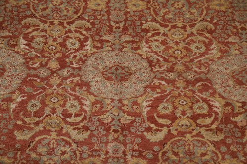 Floral Oushak Turkish Traditional Area Rug 8x10 Hand-knotted for Living Room - Picture 4 of 12
