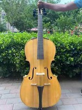 4/4 Full Size 6 string Cello Arpeggione with 24 sympathetic strings Light color