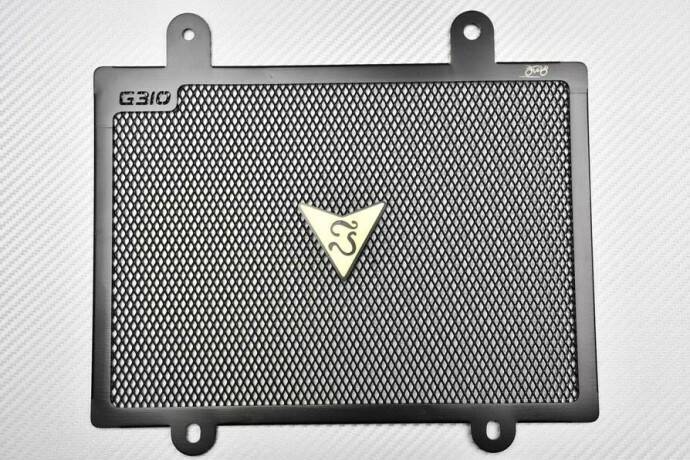 Protection de radiateur AVDB pour BMW G310GS finition aluminium usiné