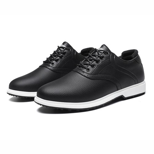 Men's Waterproof Breathable Golf Shoes Outdoor Walking Sports Golf Sneakers - Picture 2 of 12