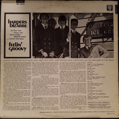 Harpers Bizarre - Feelin' Groovy - Warner Bros. - Seven Arts