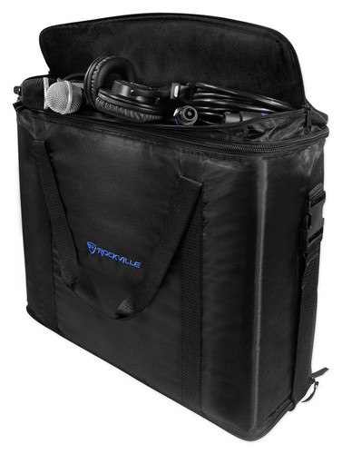 Rockville RRB35 3U Rack Bag Double-Sided Case with 16" Depth + Shoulder Strap - Picture 9 of 9