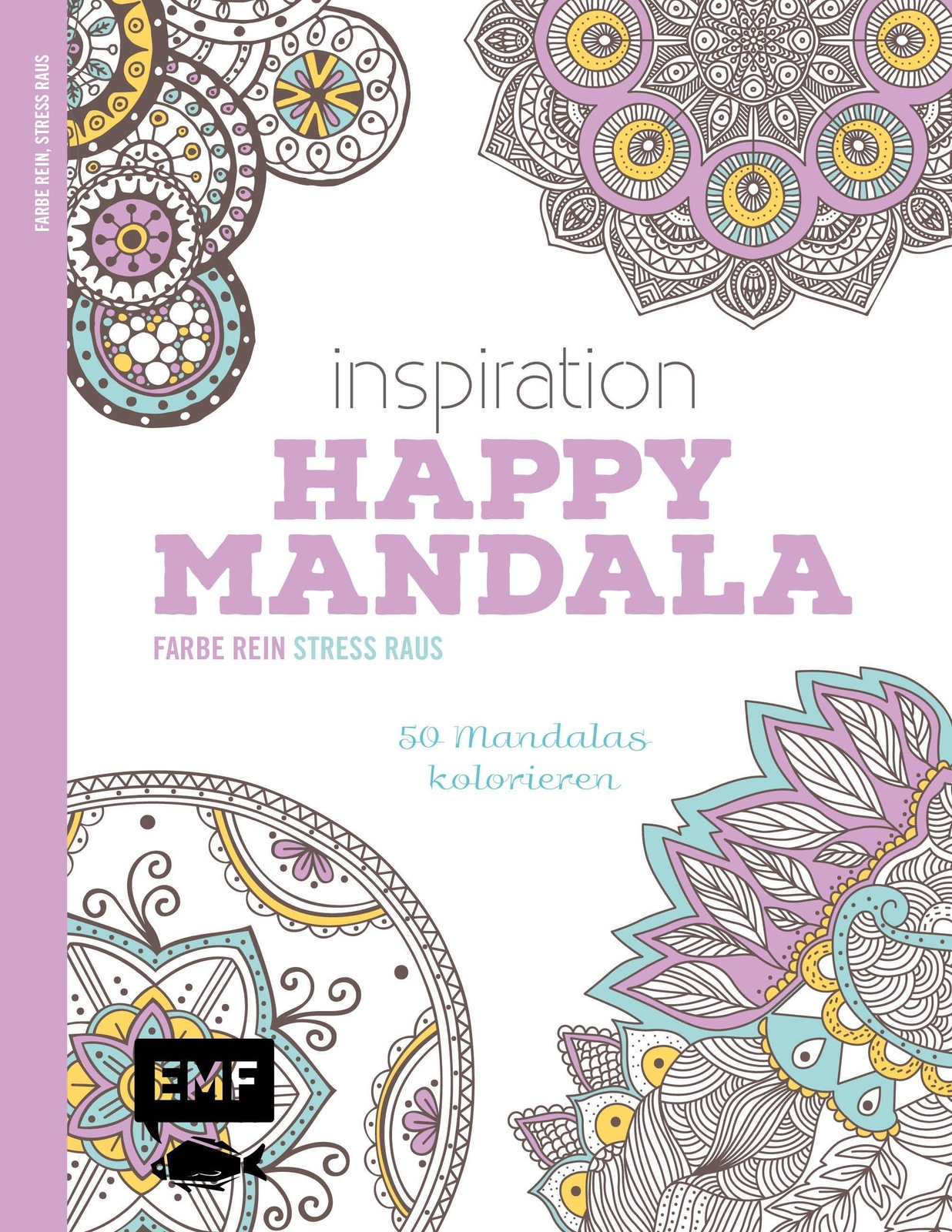 Thumbnail - Inspiration Happy Mandala | 50 Mandalas Kolorieren | Broschüre | Farbe