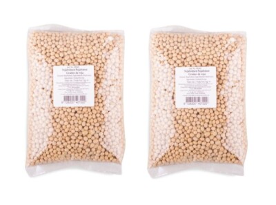 Sojabohnen getrocknet Doppelpack: 2 x 1kg Soja Bohnen Soy Bean